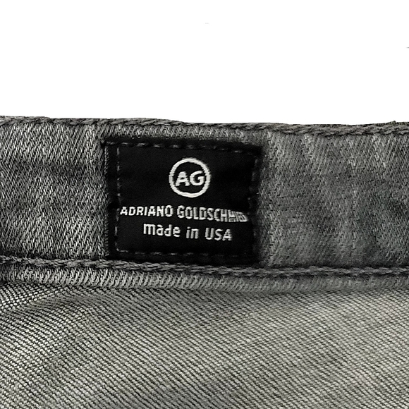AG Adriano Goldshmied The Stevie Slim Straight Jeans Gray sz 29R - Picture 6 of 10